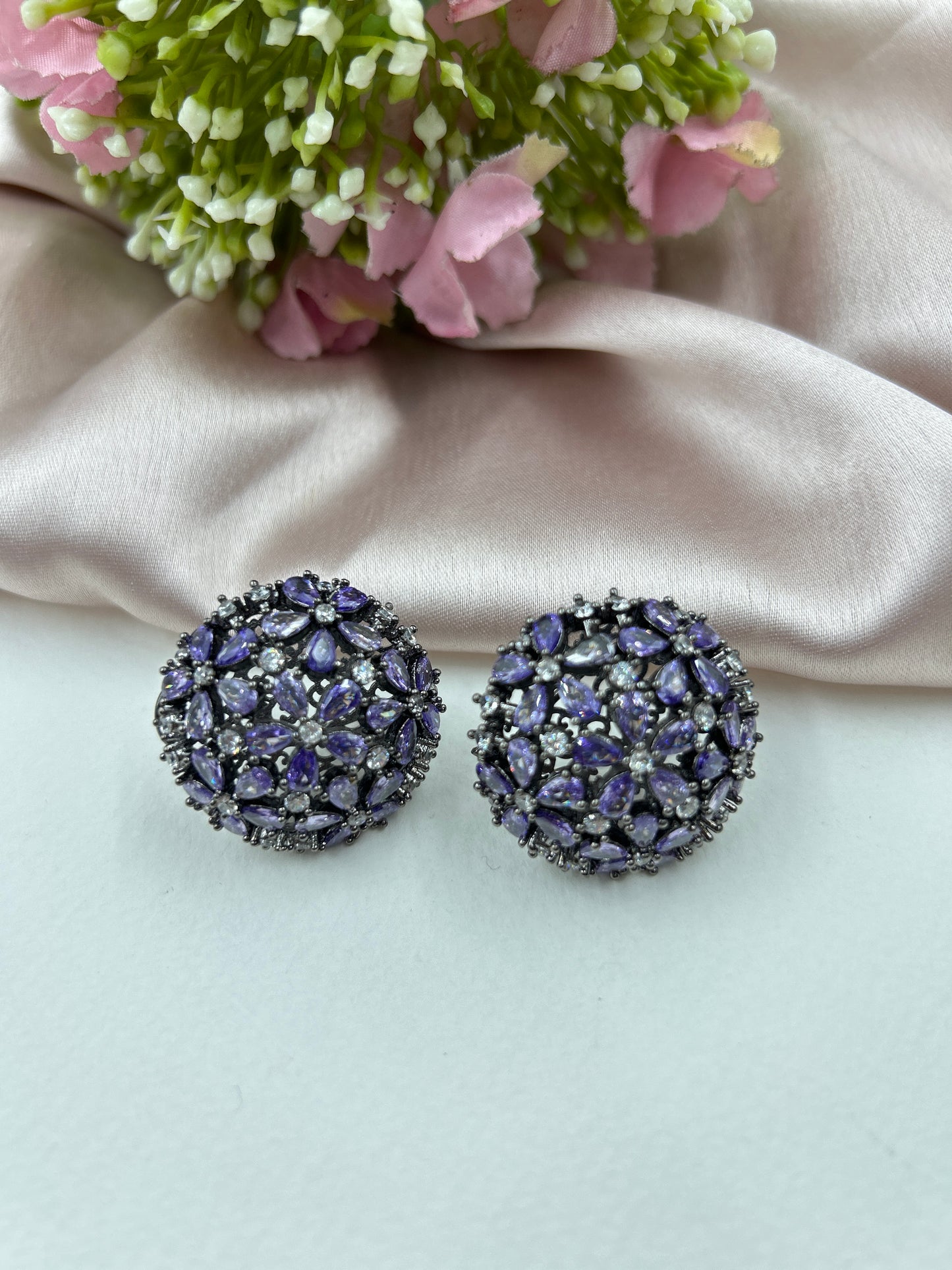 Garden Earrings : Clear