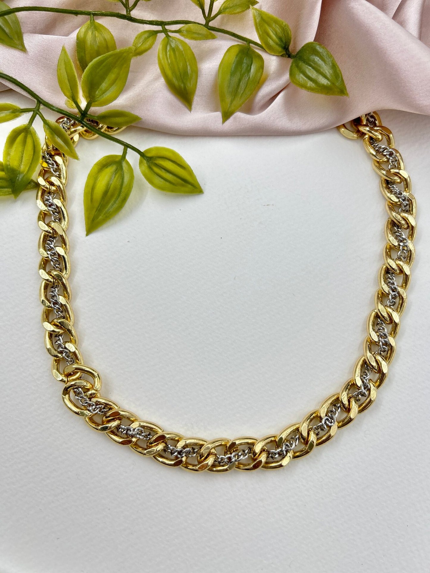 Noah Dual Tone Gold Plated Chain