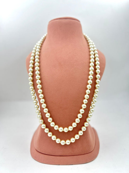Precious Pearl Mala : 2 lines
