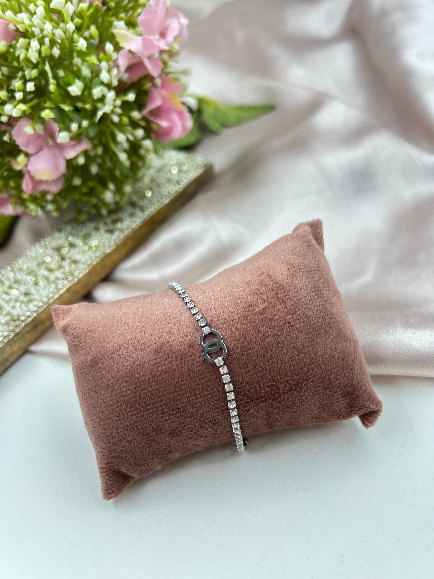 Rhythm Anti Tarnish Bracelet : Silver
