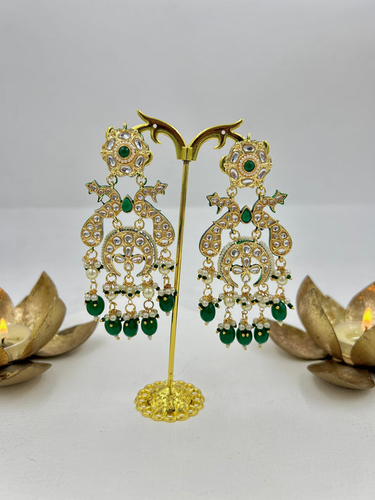 Morika Earrings : Green