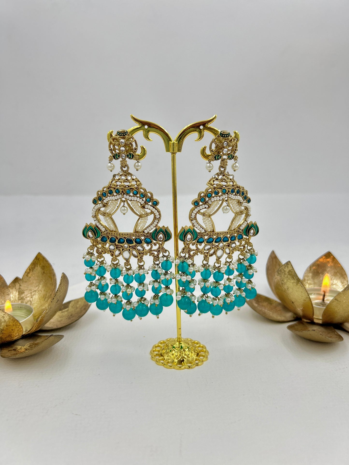 Dolly Earrings : Turquoise