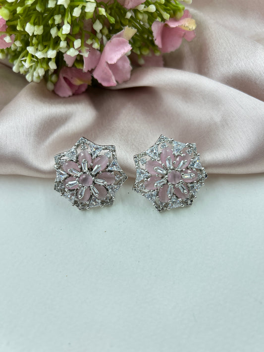 Paakhi Earrings : Pink