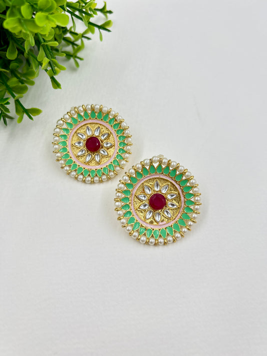 Rani Studs : Mint