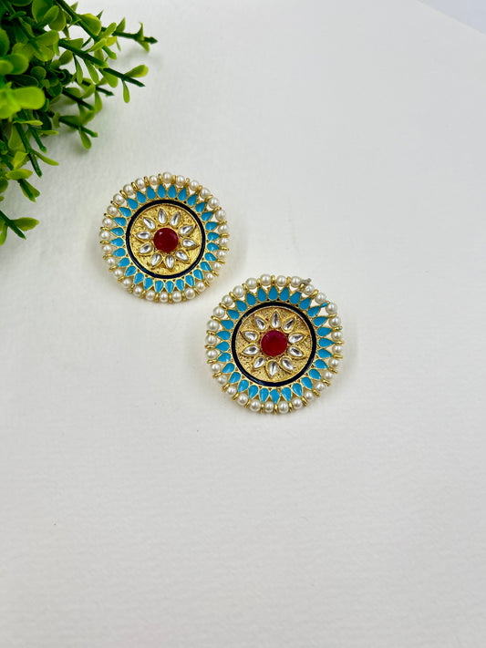 Rani Studs : Sky