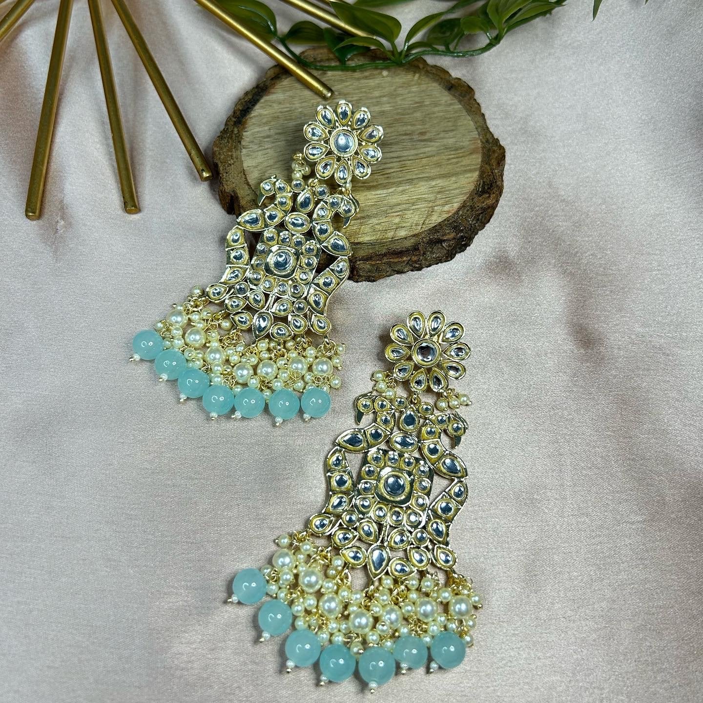 Baani: Earrings - Sky