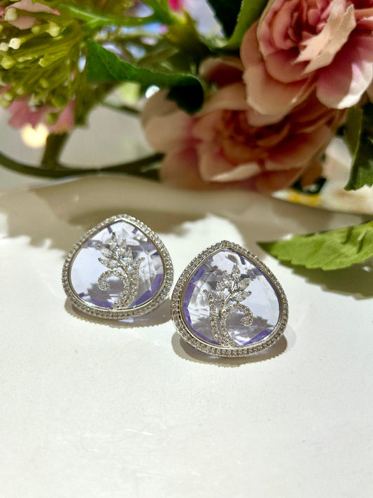Sirah Studs - Lavender