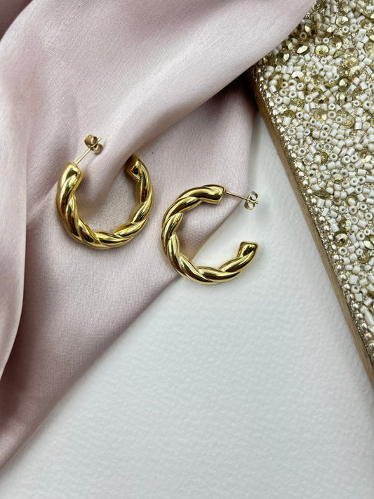 Olivia 'Medium' 18K Gold Plated