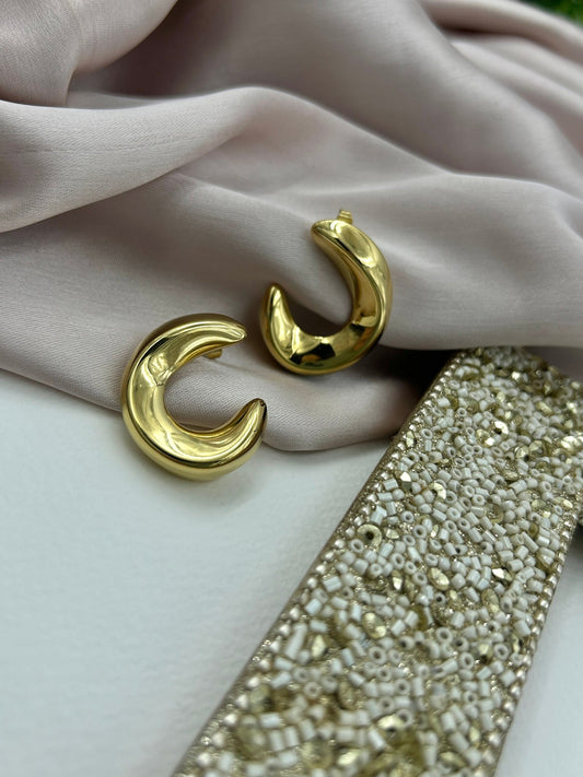 Crescent 18K Gold Plated