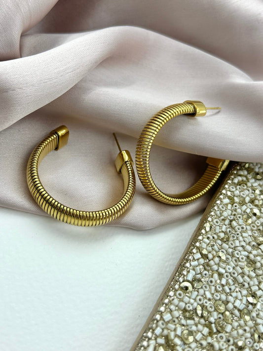 Clara 'Large' 18K Gold Plated