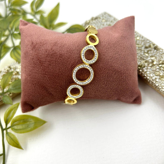 Bubbles Gold Bracelet