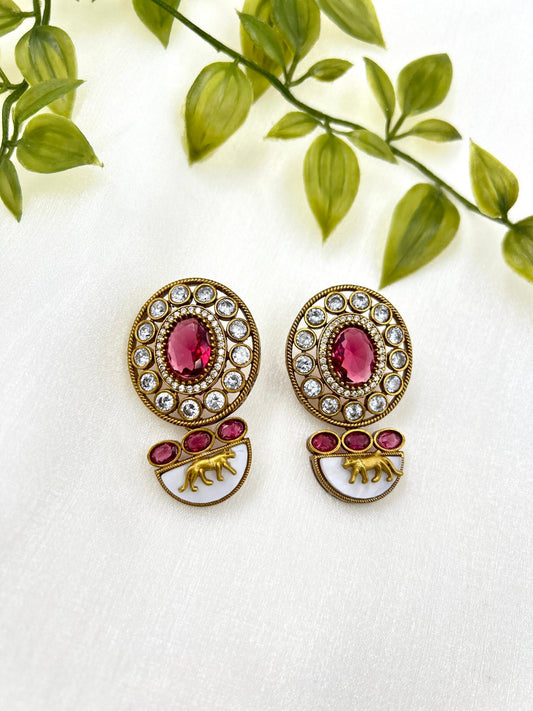 Saanchi Earrings - Rani