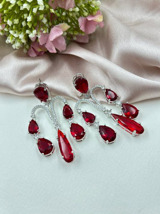 Frozen Earrings : Red