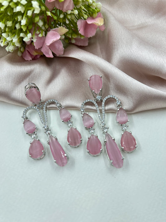 Frozen Earrings : Pink