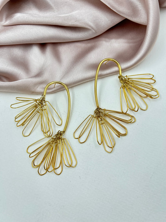 Quinn 18K Gold Plated Earrings