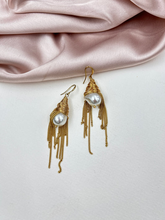 Reese 18K Gold Plated Earrings