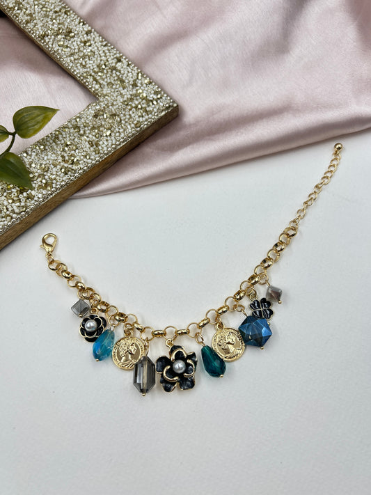 Charms Bracelet : 2 (18k gold Plated)