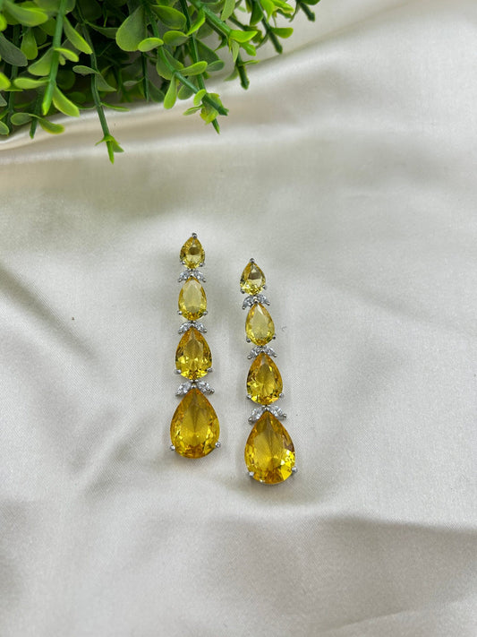 Bliss Earrings - Yellow