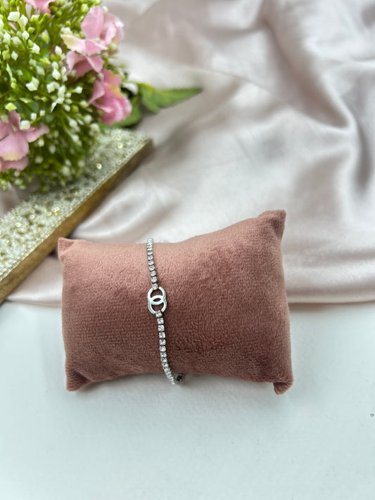 Rhythm Anti Tarnish Bracelet : Silver