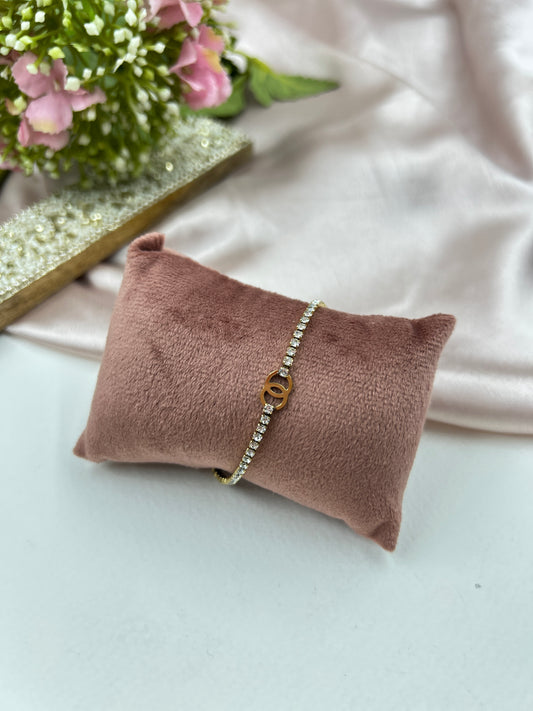 Rhythm Anti Tarnish Bracelet : Gold