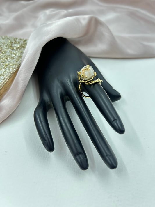 Luna Lovegood Ring : 18k Gold Plated