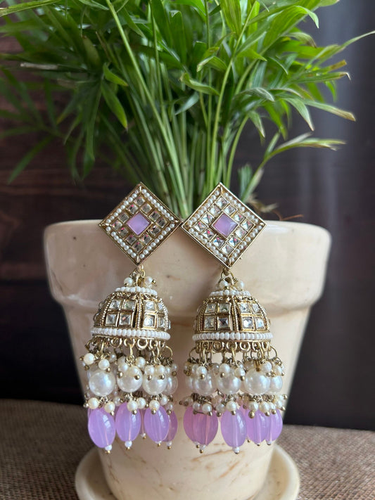 Eneet: Jhumki - Lilac