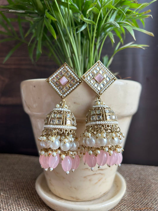 Eneet: Jhumki - Blush