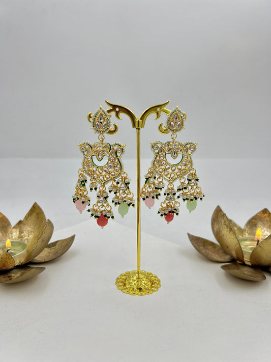 Anahita Earrings : Multi Pastel