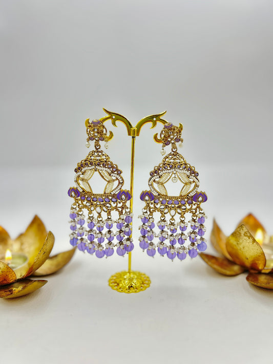 Dolly Earrings : Lilac