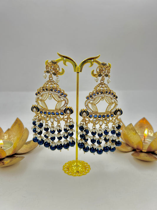 Dolly Earrings : Navy
