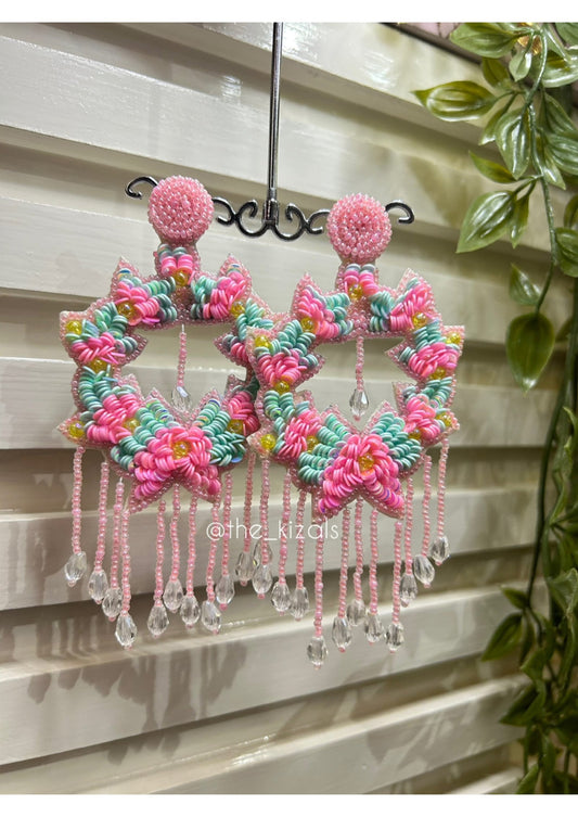 The Quirky Edit - D001: Earrings - Pink