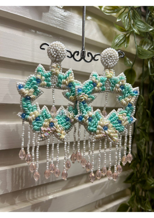 The Quirky Edit - D001: Earrings - White