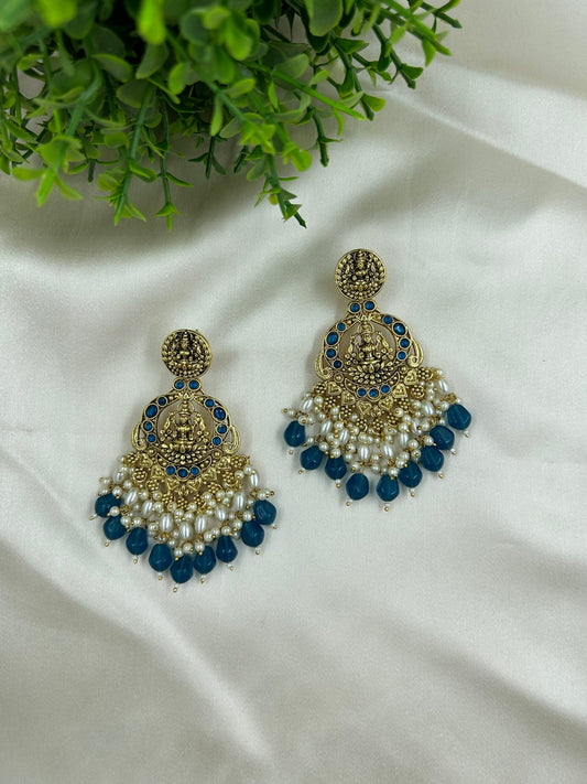 Hunarvi Earrings - Teal